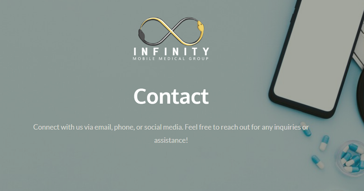 Contact - Infinity Mobile Medical Group